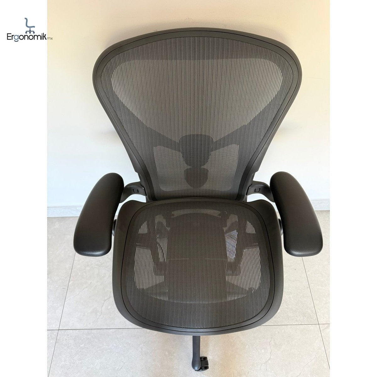 Silla Herman Miller Aeron B Grafito PostureFit Equipada - Nueva - Ergonomik silla ergonomica Herman Miller
