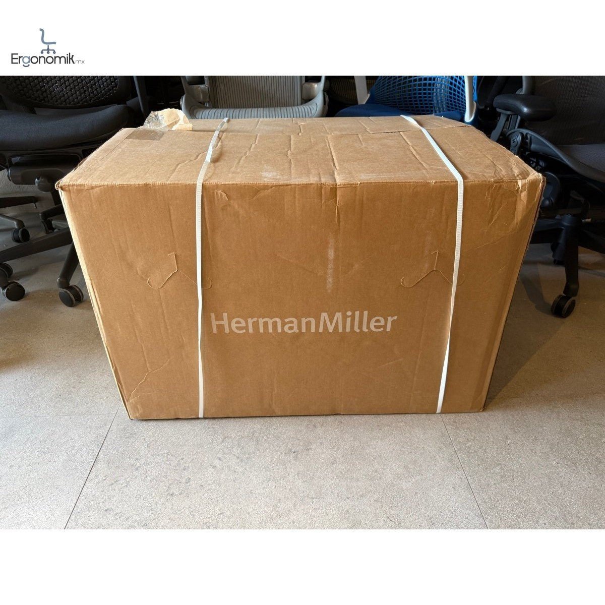 Silla Herman Miller Aeron B Grafito PostureFit Equipada - Nueva - Ergonomik silla ergonomica Herman Miller