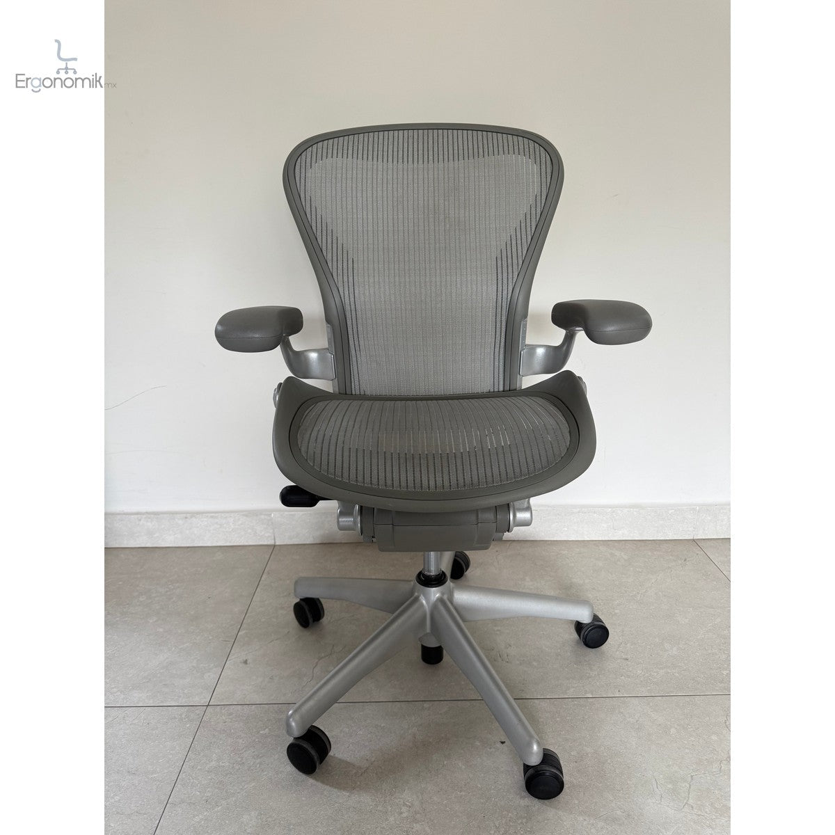 Silla Herman Miller Aeron Classic Gris Talla B - Preowned - Ergonomik silla ergonomica Herman Miller
