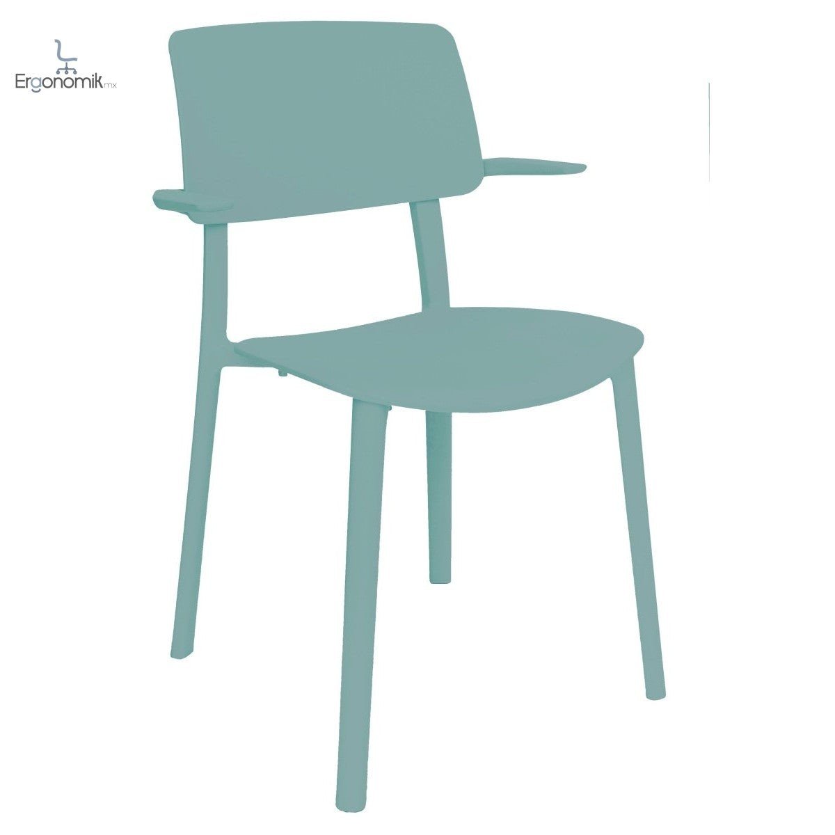 Silla Kin - 4 piezas - Ergonomik silla visita OFFIHO