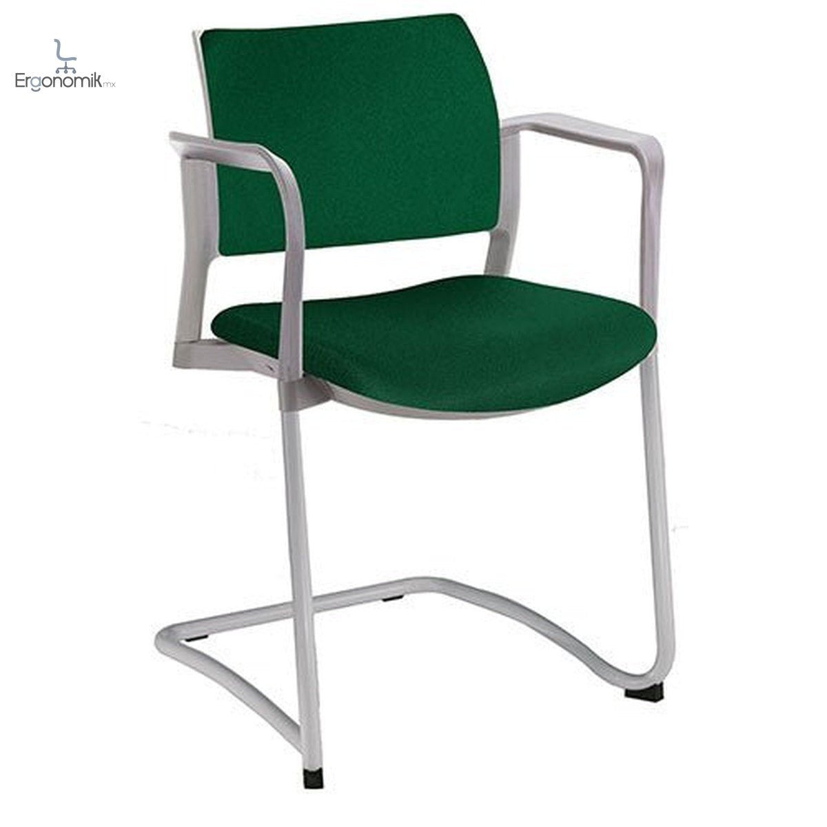 Silla Kyos Gris Tapizadas - Ergonomik silla operativa OFFIHO