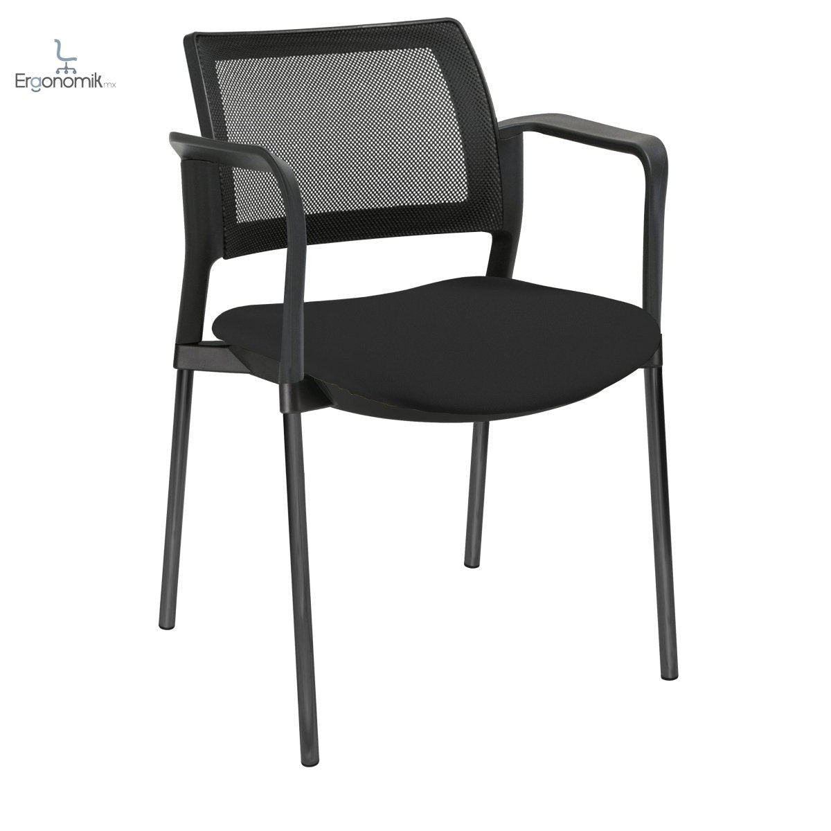 Silla Kyos Negro Malla - Ergonomik silla operativa OFFIHO