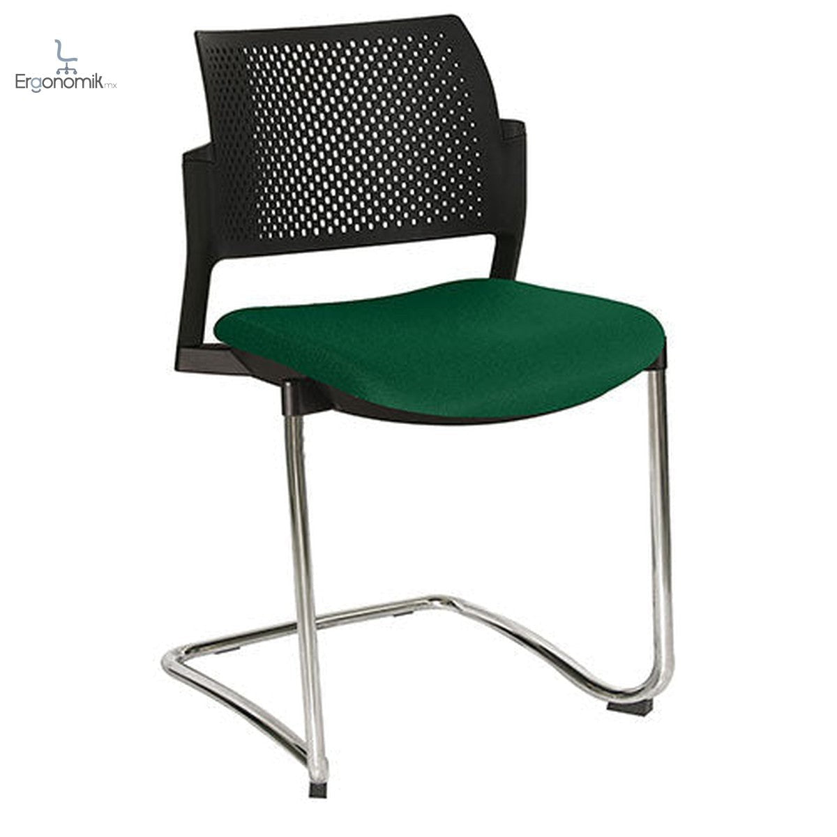 Silla Kyos Negro Semi Tapizadas - Ergonomik silla operativa OFFIHO