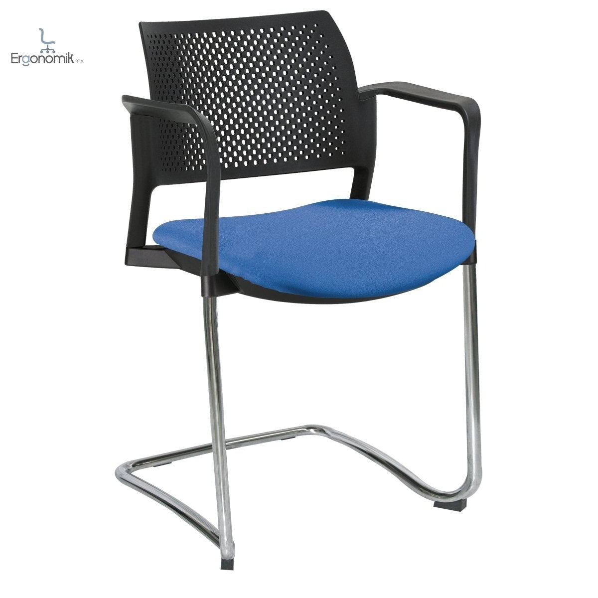 Silla Kyos Negro Semi Tapizadas - Ergonomik silla operativa OFFIHO