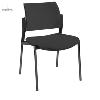 Silla Kyos Negro Tapizadas - Ergonomik silla operativa OFFIHO