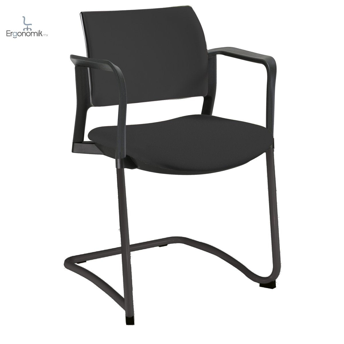 Silla Kyos Negro Tapizadas - Ergonomik silla operativa OFFIHO