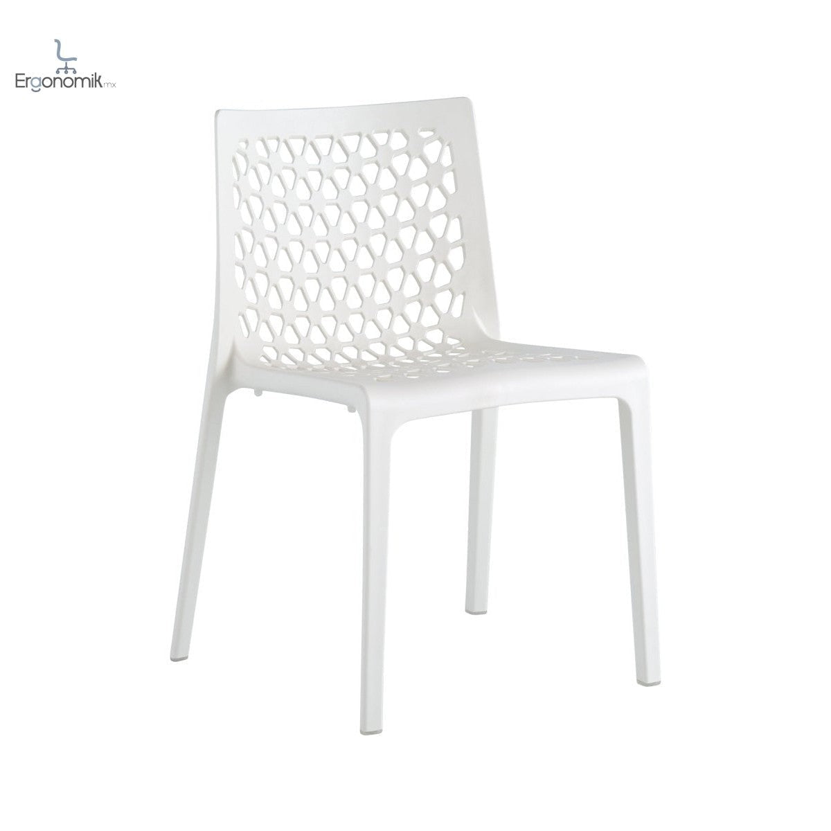 Silla Milan - 4 piezas - Ergonomik silla visita OFFIHO