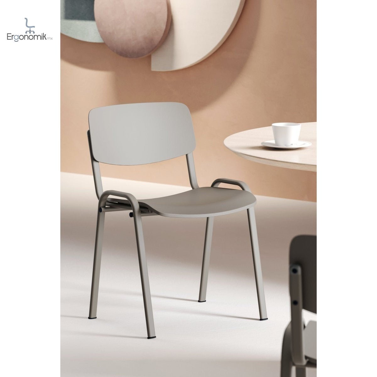 Silla Milk - 4 piezas - Ergonomik silla de visita OFFIHO