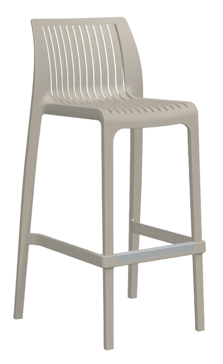 Silla Milos Alta - 2 piezas - Ergonomik silla de visita OFFIHO