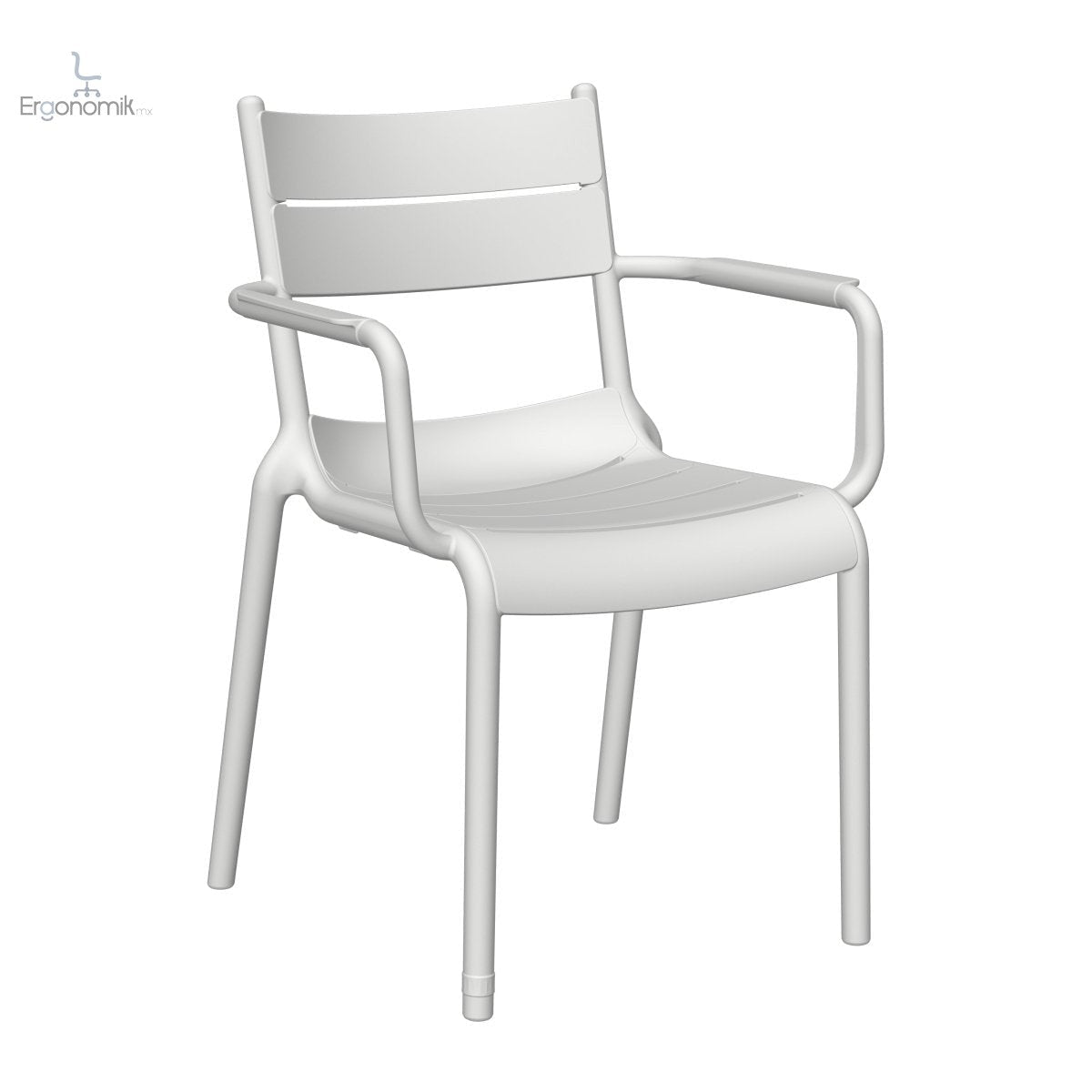 Silla Naples - 2 piezas - Ergonomik silla visita OFFIHO