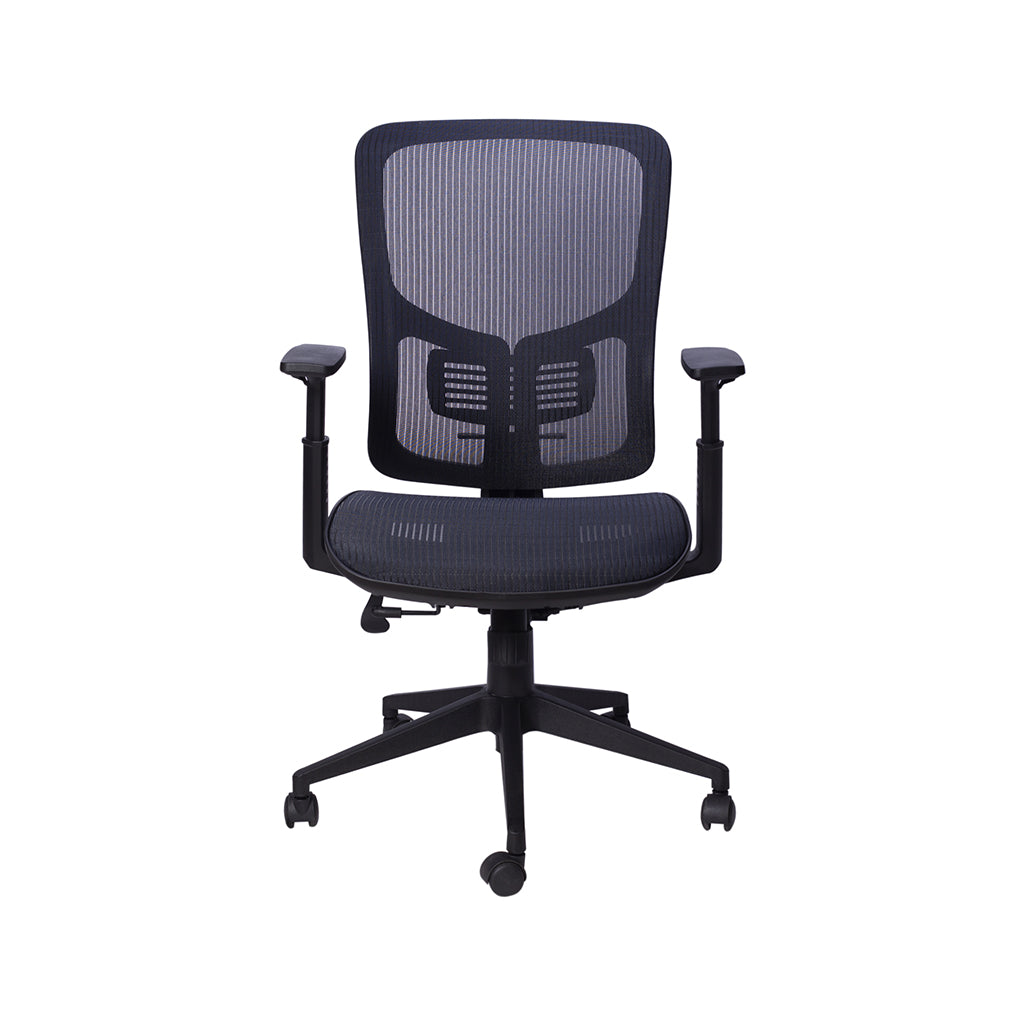 Vista lateral del diseño ergonómico de la Silla Operativa 150