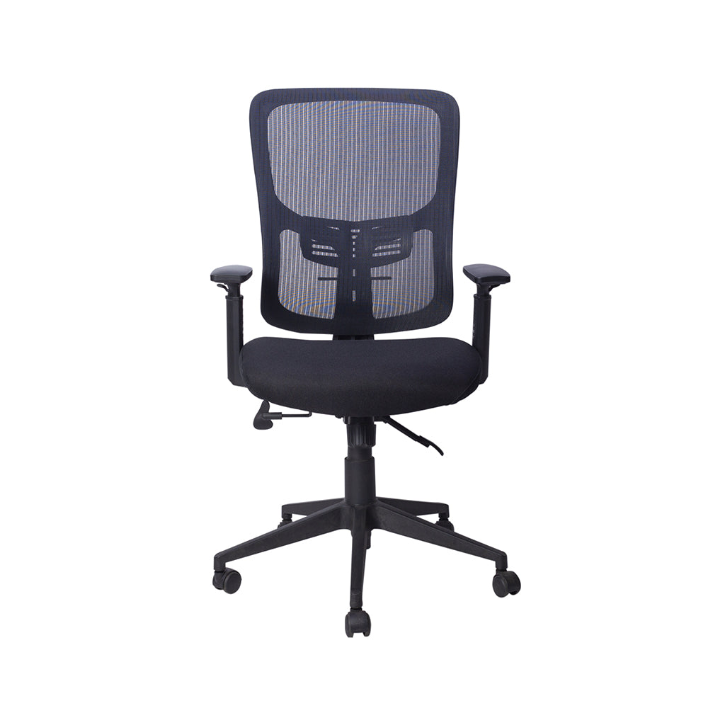 Vista lateral del diseño ergonómico de la Silla Operativa 160