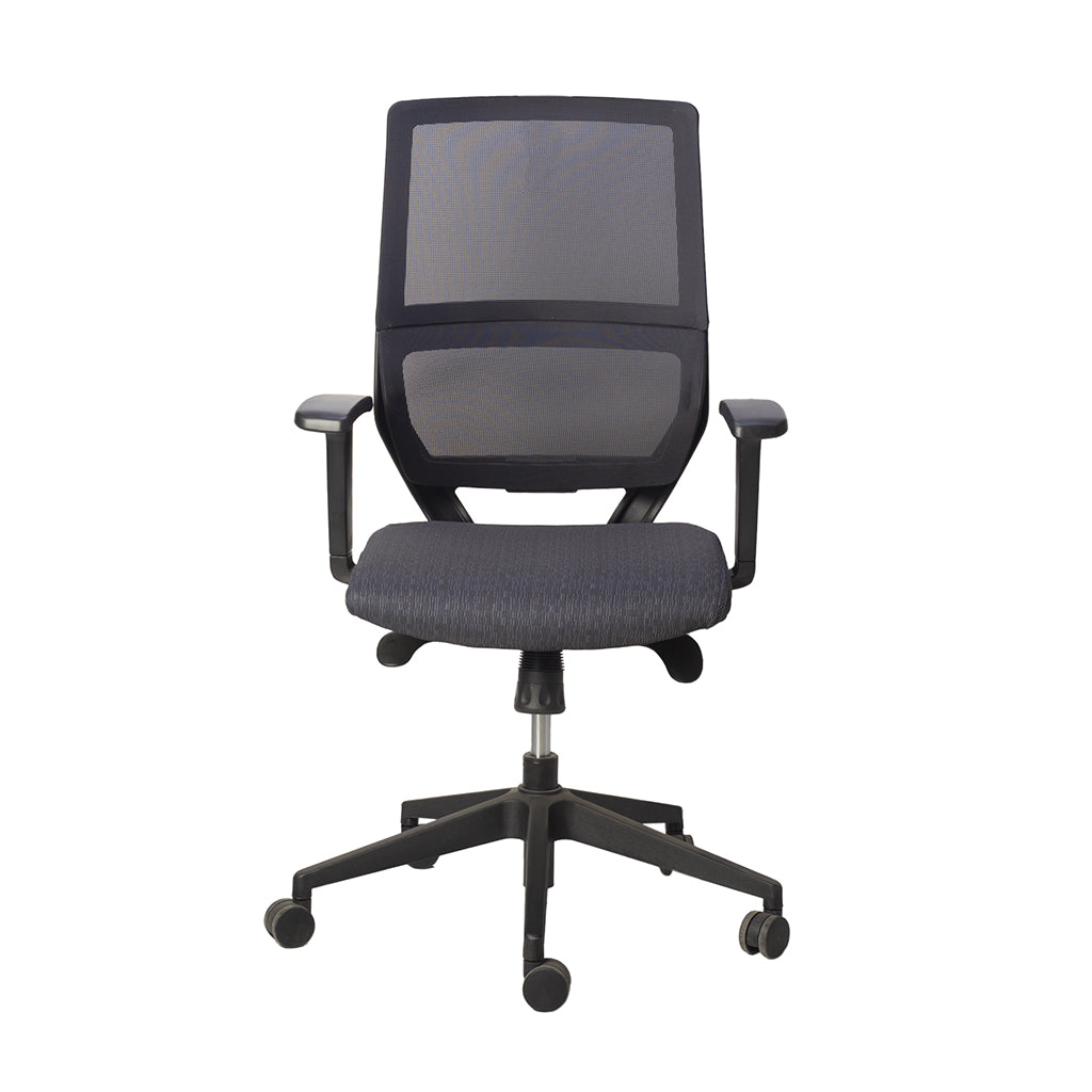 Vista lateral del diseño ergonómico de la Silla Operativa 310