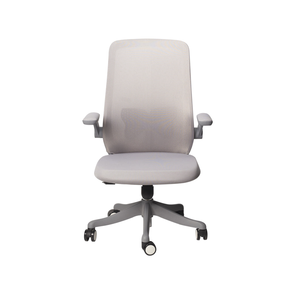 Lateral de la Silla Operativa 380GR con respaldo ergonómico