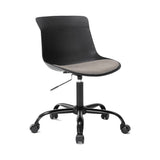 Silla Operativa Eames Acolchada Negro