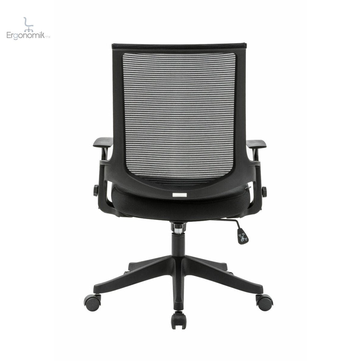 Silla Operativa H2 Mesh Y Tela Negra - Ergonomik silla ergonomica OFIK