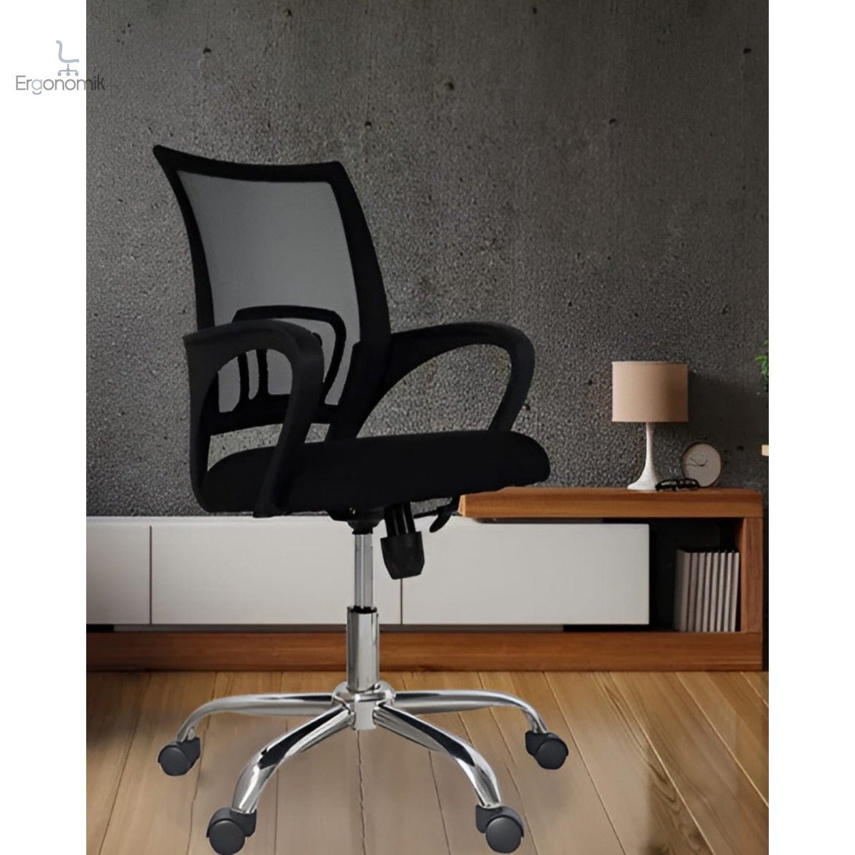 Silla Operativa Jack Cromada - Ergonomik silla de oficina MEM