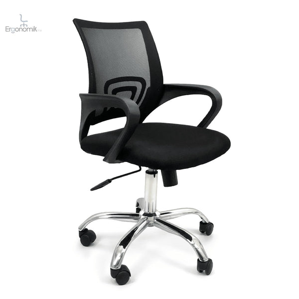 Silla Operativa Jack Cromada - Ergonomik silla de oficina MEM