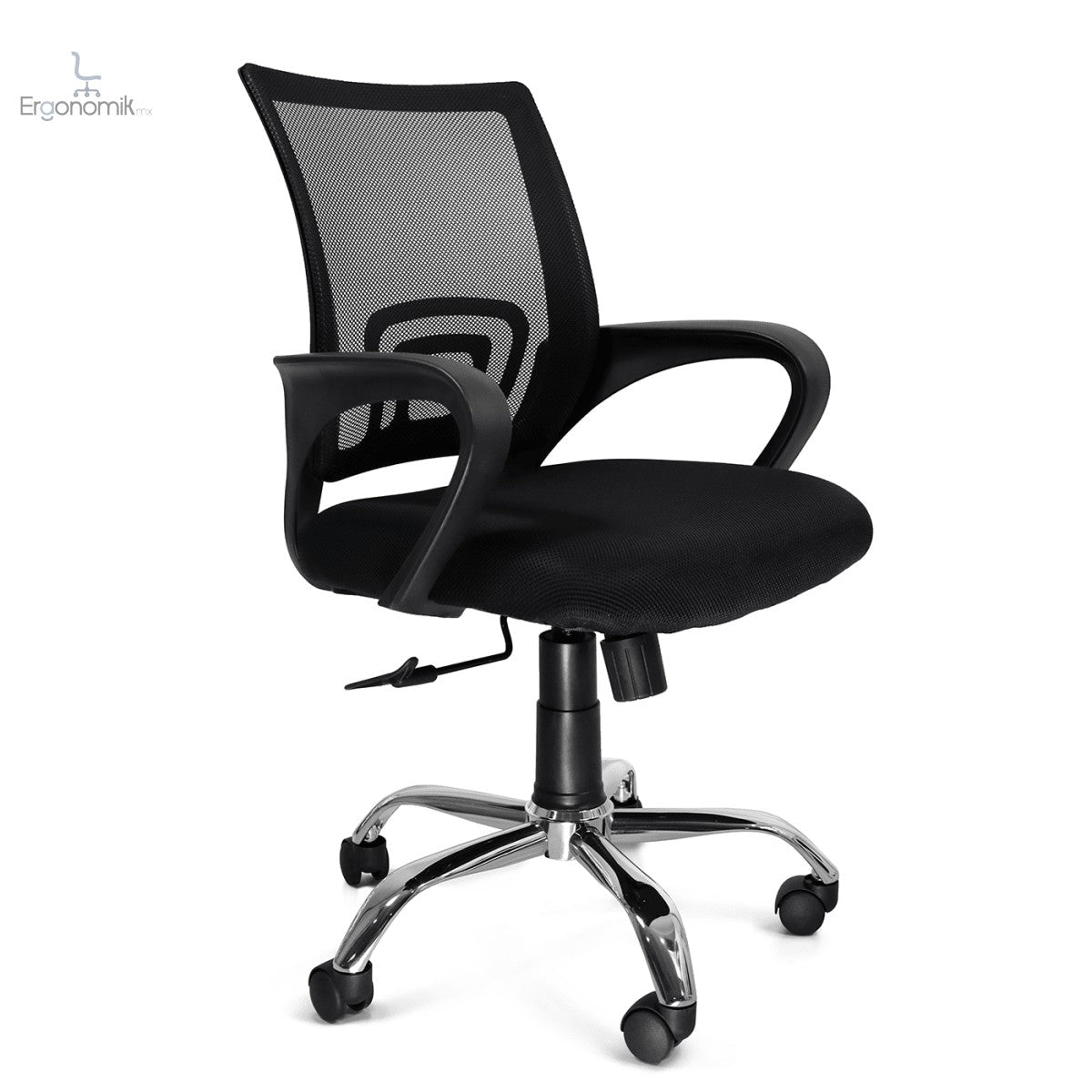 Silla Operativa Jack Cromada - Ergonomik silla de oficina MEM