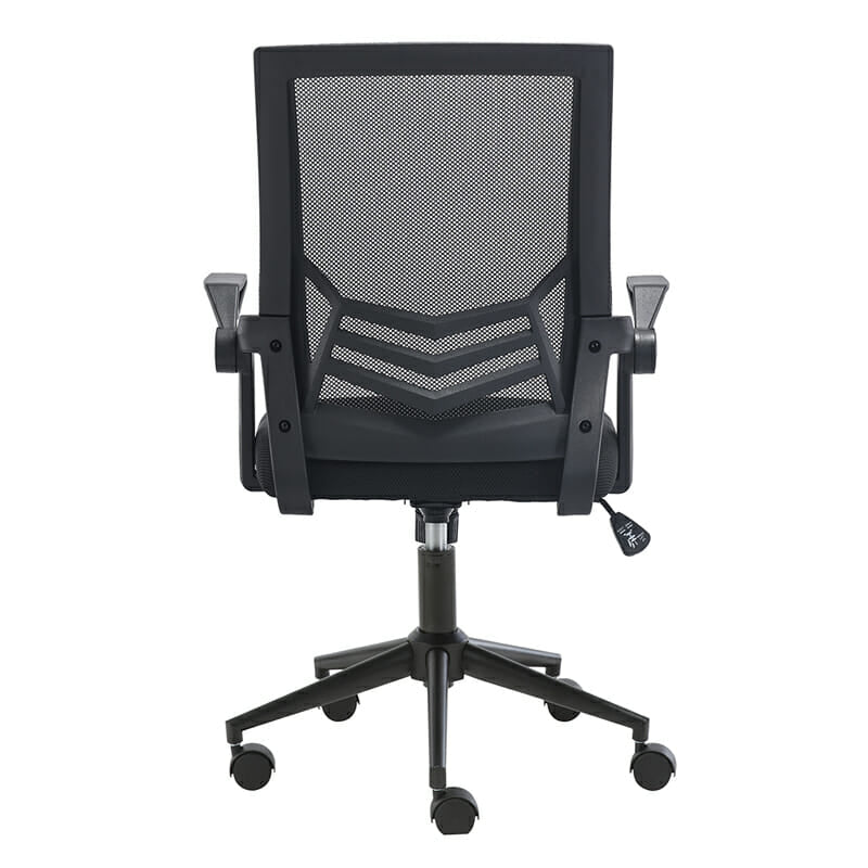 Silla Operativa Nitro Con Brazos Abatibles Mesh Y Asiento Negro - Ergonomik silla de oficina Ofik