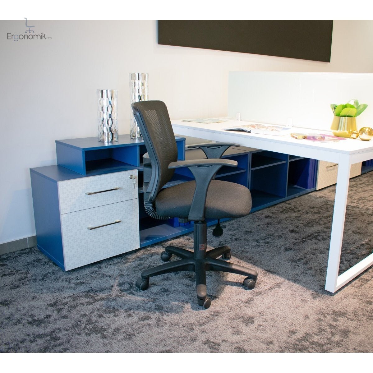 Silla Operativa Quadra Basic - Ergonomik silla de oficina Requiez