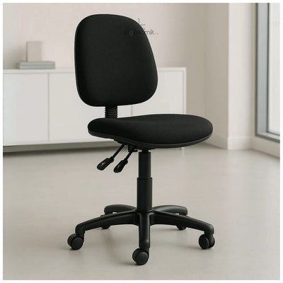 Silla Operativa Regia 1002 Tela con Respaldo Ajustable sin Brazos - Ergonomik pieza OFIK