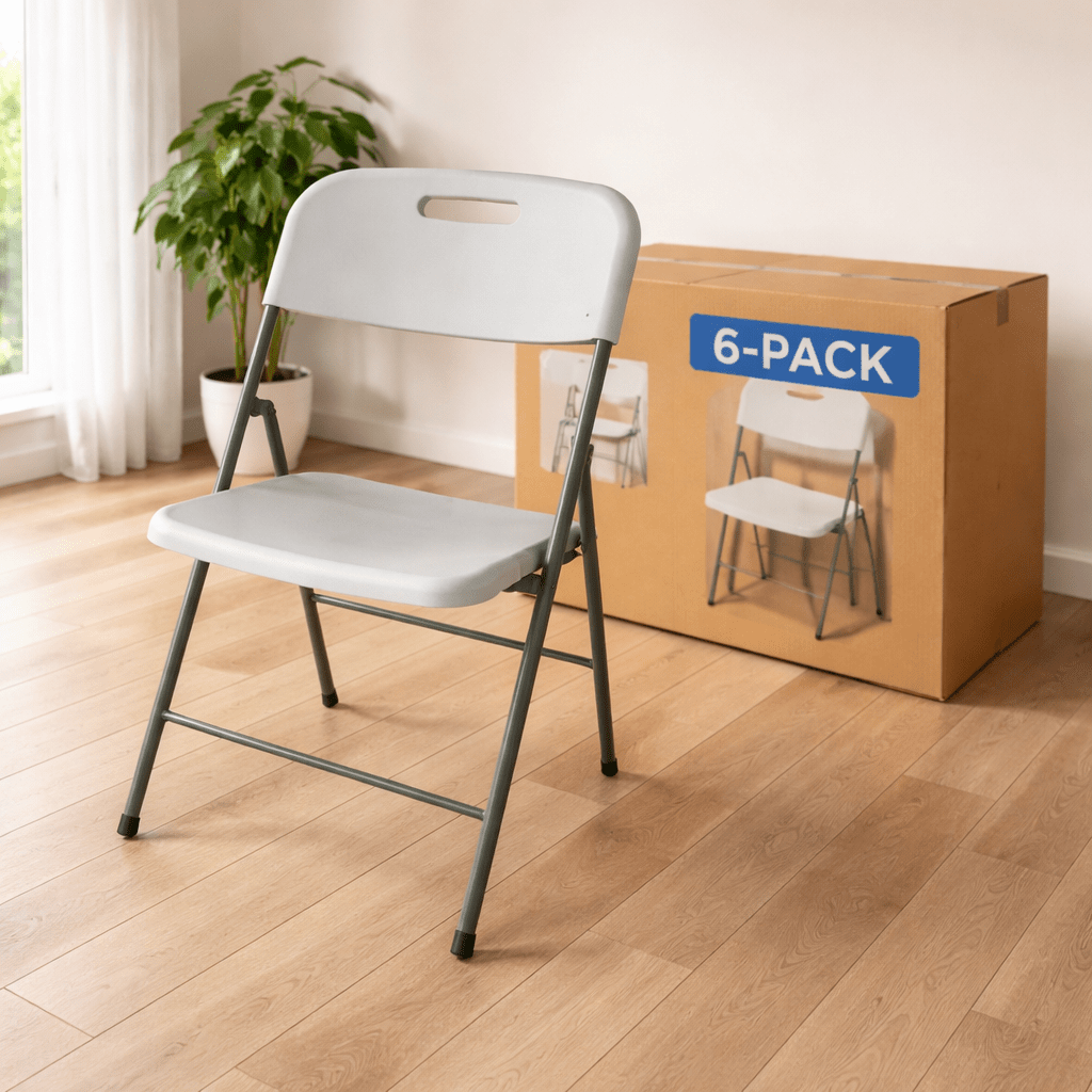Silla plegable (6 piezas) YCD-49-4 - Ergonomik silla OFIK