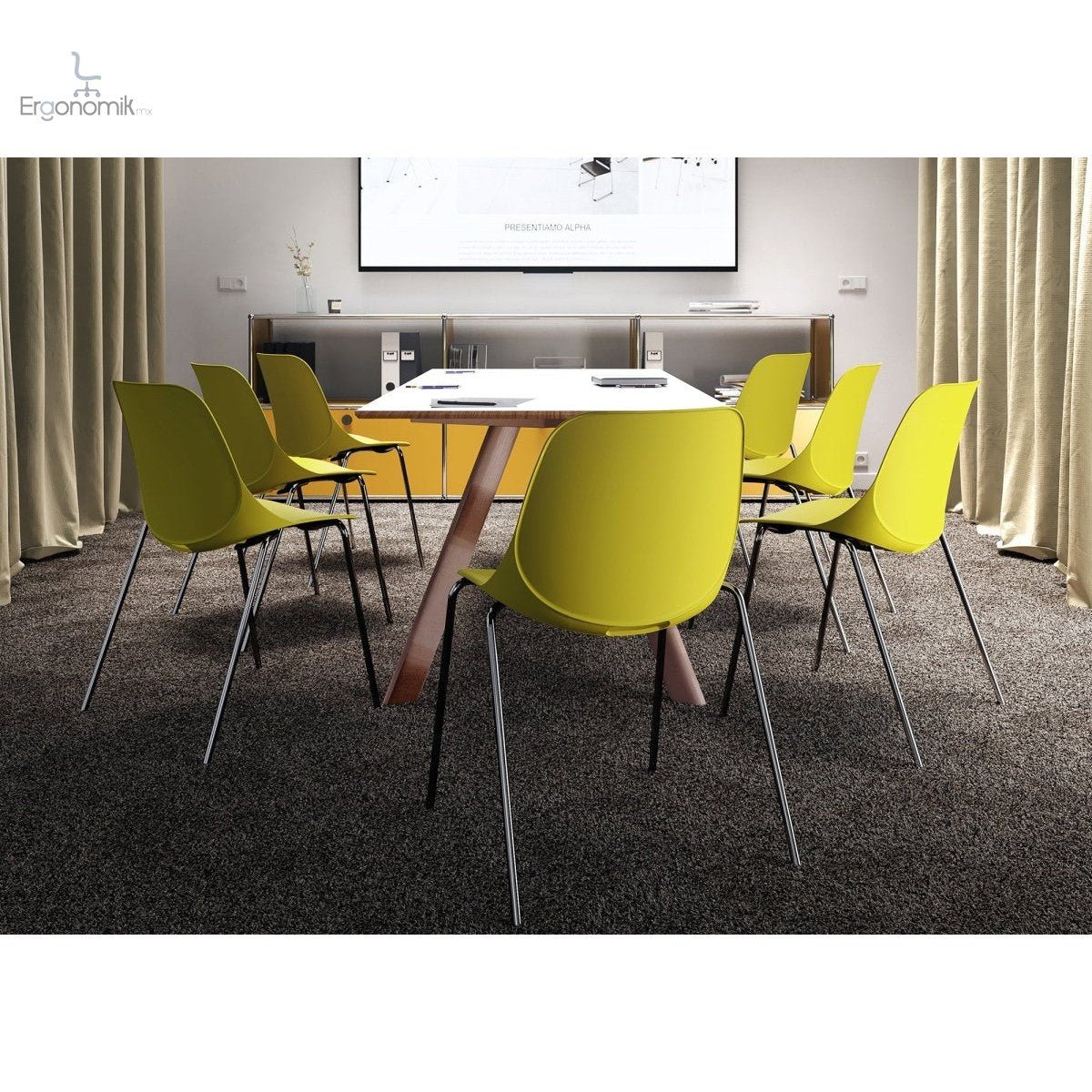 Silla Quick - Ergonomik silla industrial operativa OFFIHO