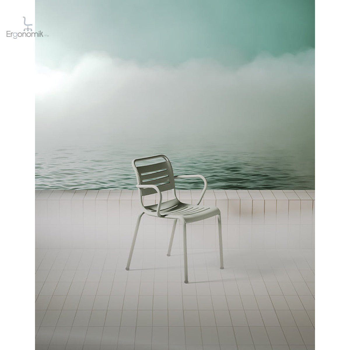 Silla RE-AL 2 - Con brazos - Ergonomik silla de visita OFFIHO
