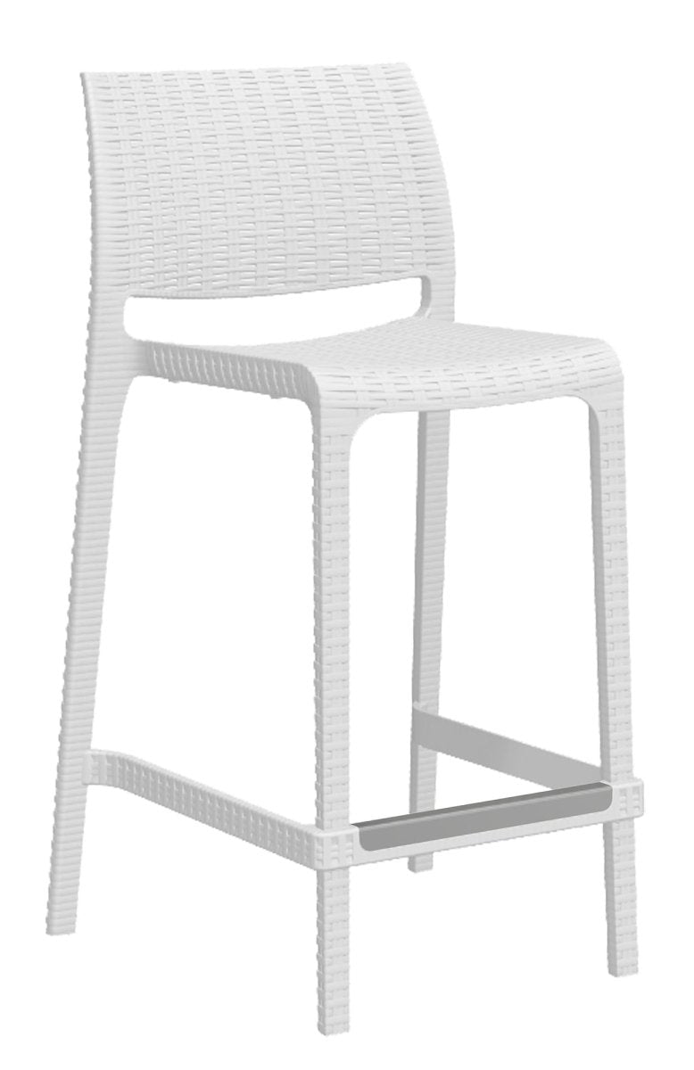 Silla Rue Medio - 2 piezas - Ergonomik Silla de visita exterior OFFIHO