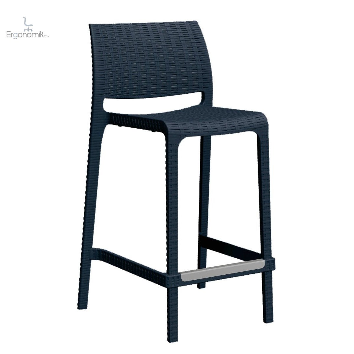 Silla Rue Medio - 2 piezas - Ergonomik Silla de visita exterior OFFIHO
