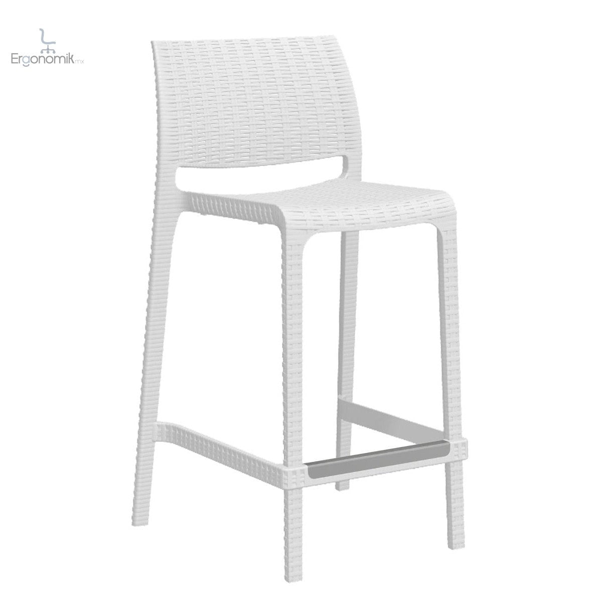Silla Rue Medio - 2 piezas - Ergonomik Silla de visita exterior OFFIHO