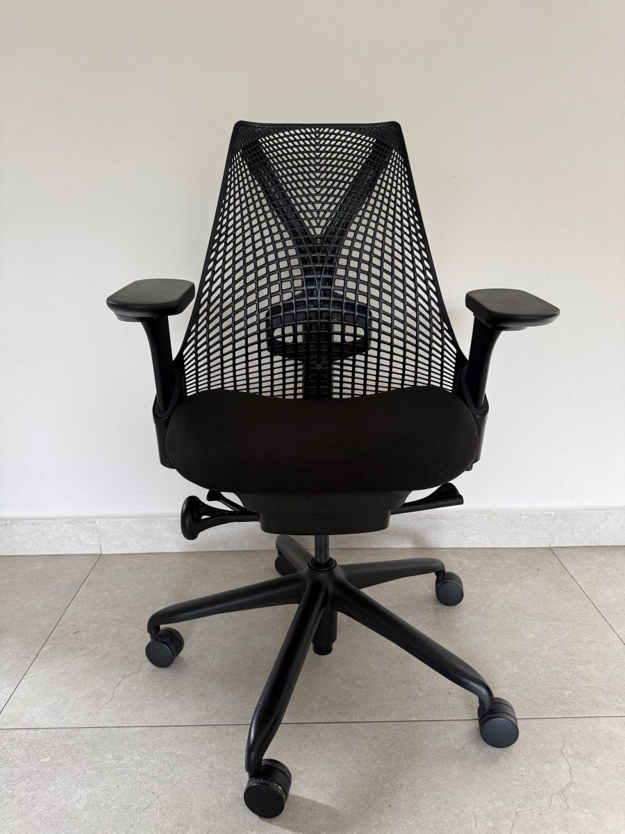 Silla Sayl Negra Herman Miller - Preowned - Ergonomik silla de oficina Herman Miller