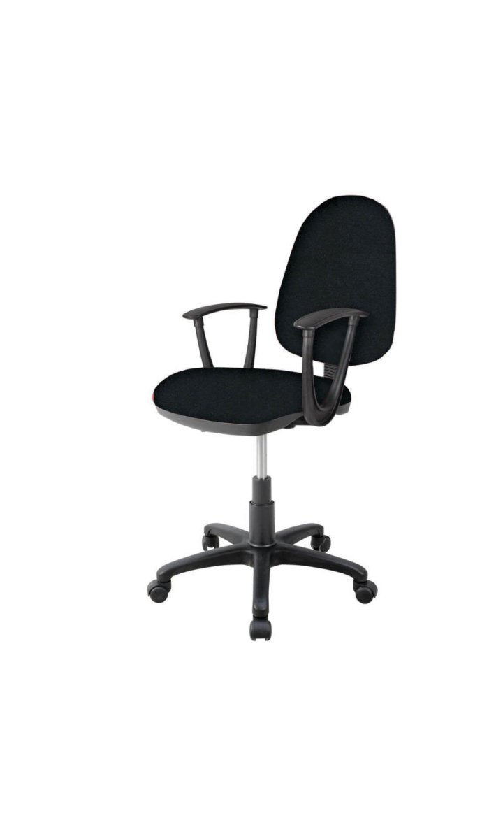 Silla Secretarial Con Brazos Clásica 1512 - Ergonomik silla de oficina Ofik