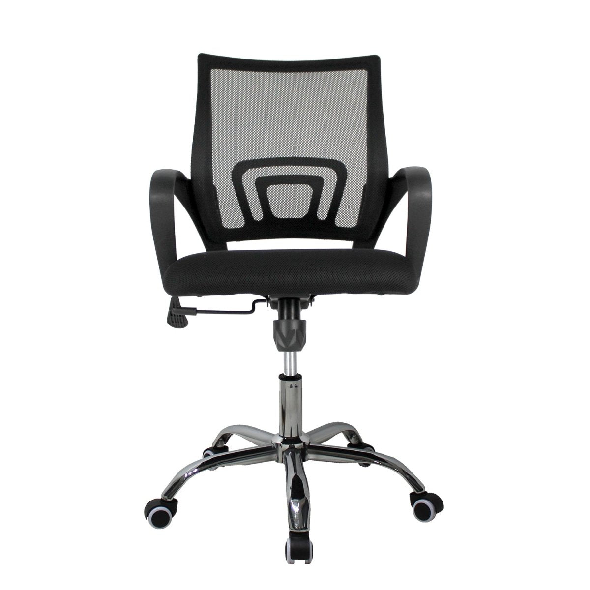 Silla Secretarial Jm-107 Mesh Negro - Ergonomik Silla de Oficina MBK