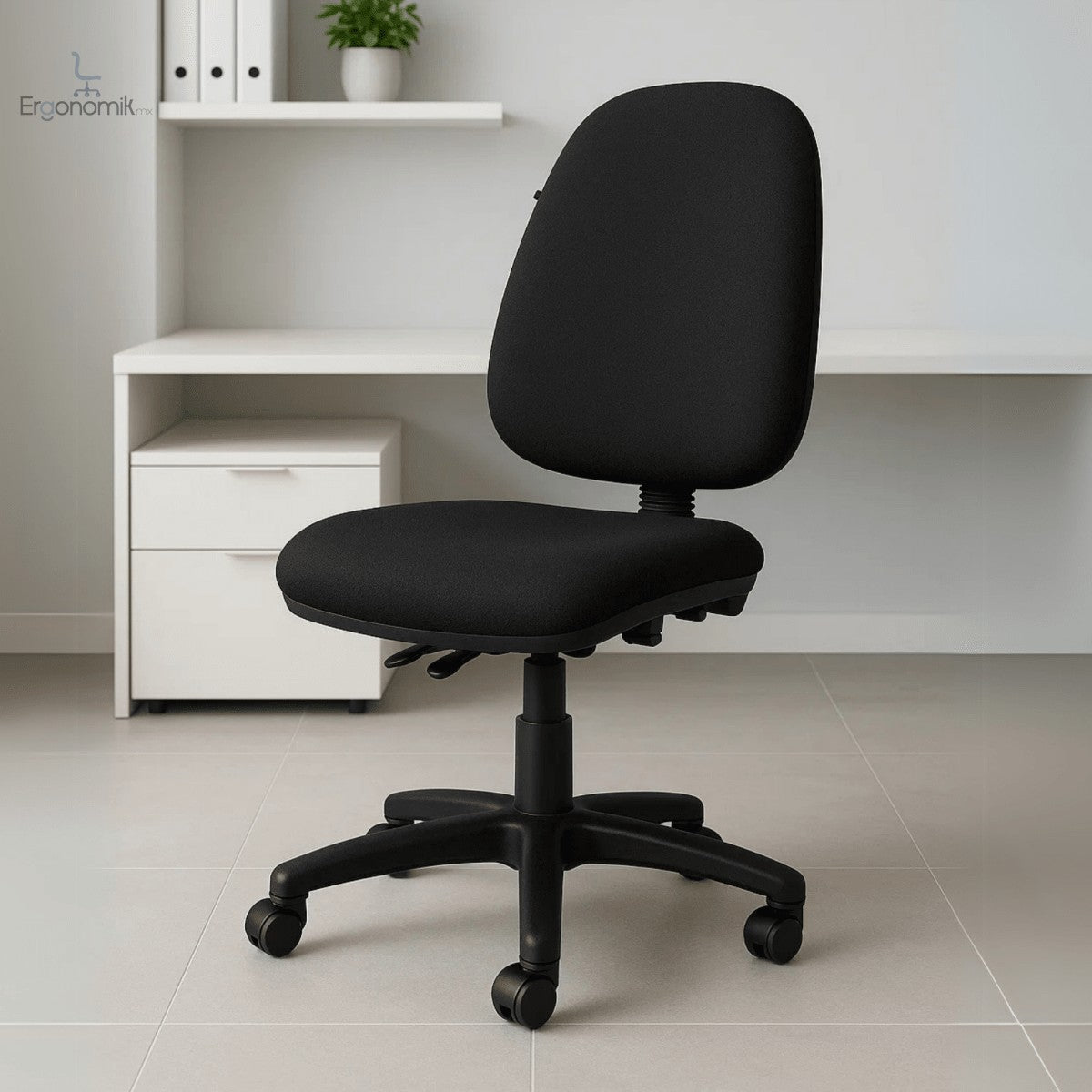 Silla Secretarial Sin Brazos Clasica 276 - Ergonomik silla de oficina Ofik