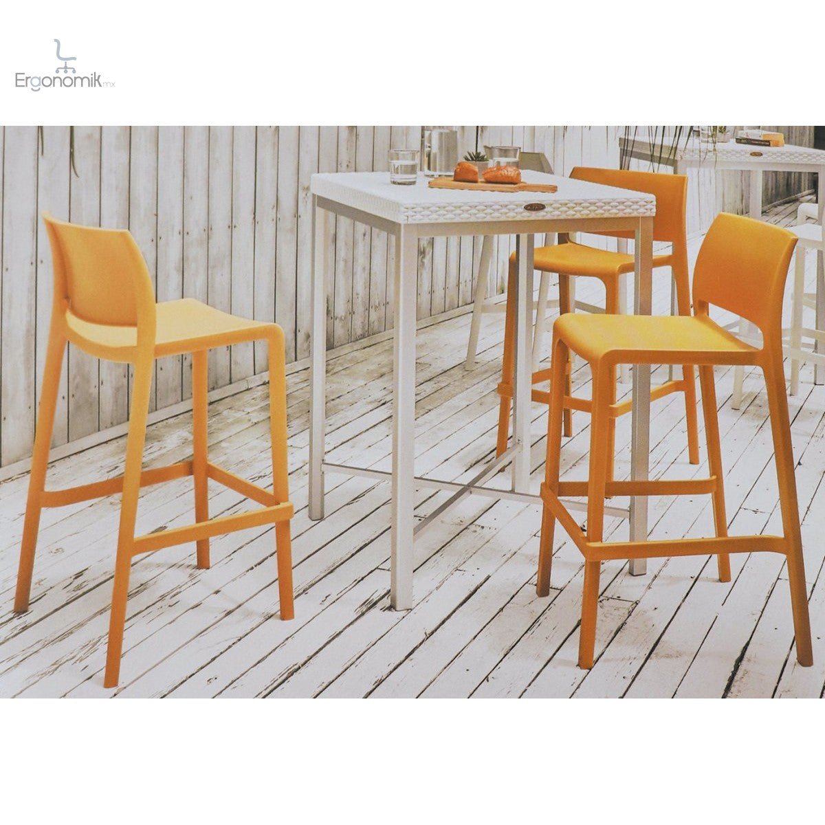 Silla Sensilla Alta - 2 piezas - Ergonomik silla de visita OFFIHO
