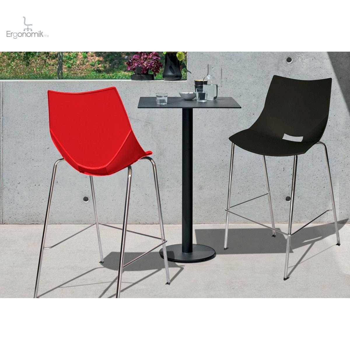 Silla Shell Alta - Ergonomik silla industrial operativa OFFIHO