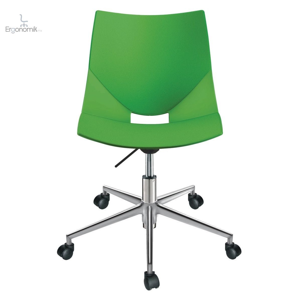 Silla Shell con Ruedas - Ergonomik silla industrial operativa OFFIHO