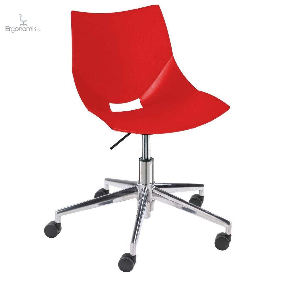 Silla Shell con Ruedas - Ergonomik silla industrial operativa OFFIHO