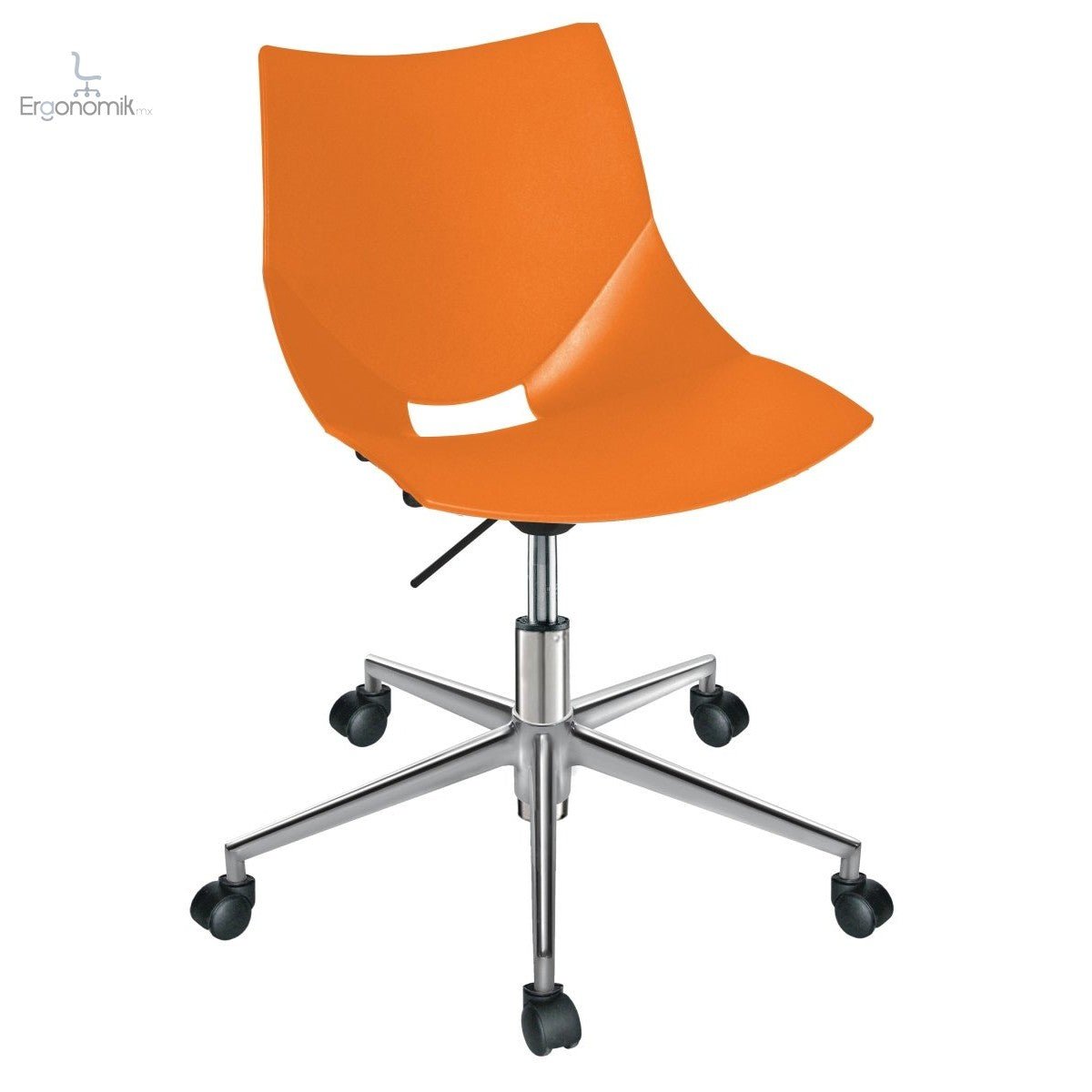 Silla Shell con Ruedas - Ergonomik silla industrial operativa OFFIHO