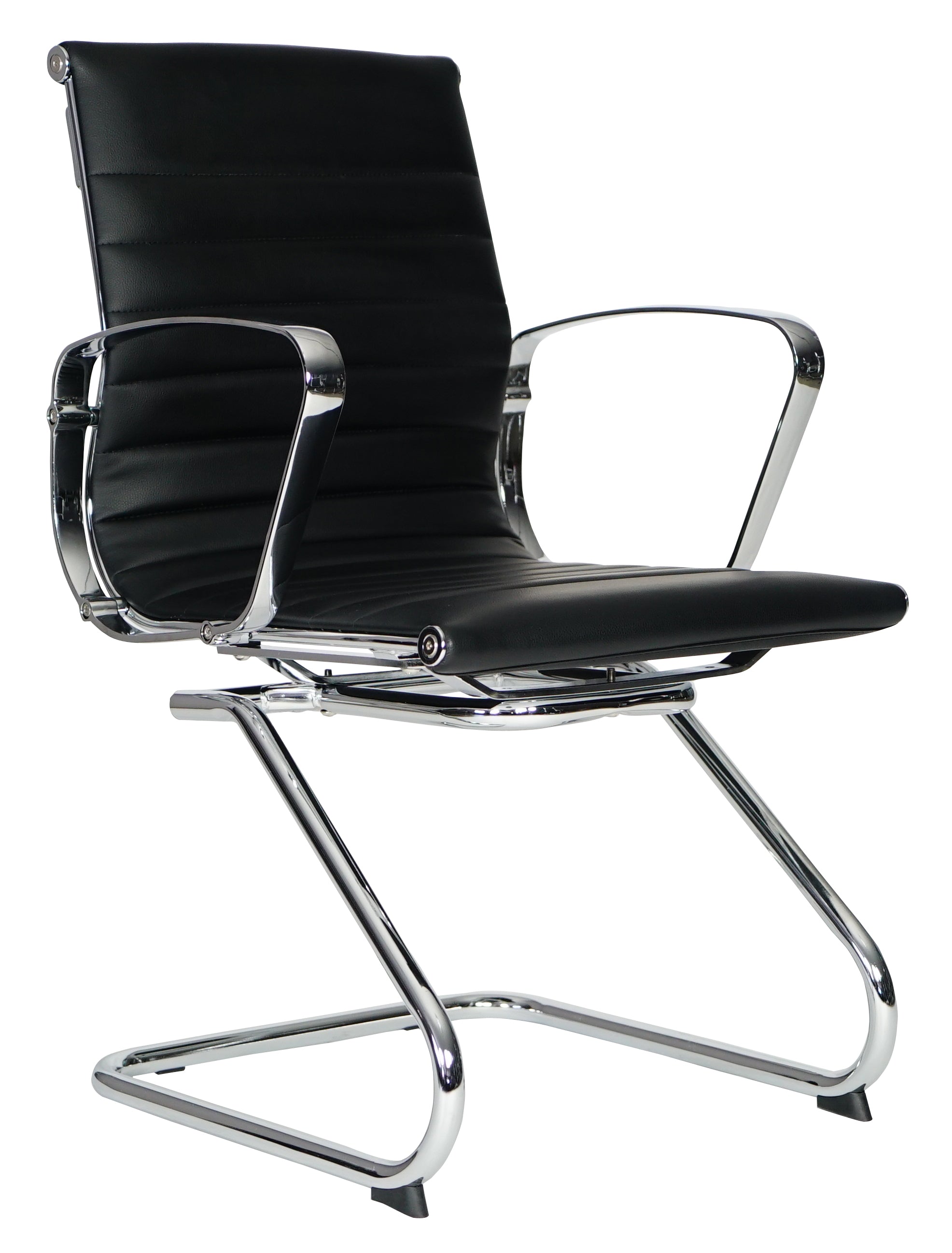 Detalle del respaldo y estructura de la Silla Skin Visita