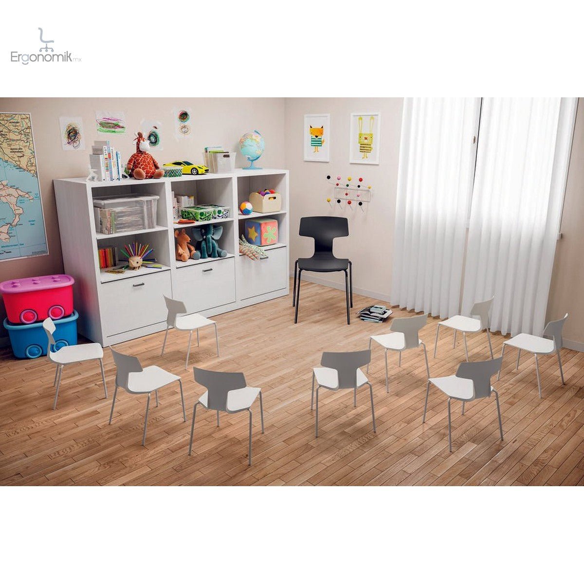 Silla Split Kids - Ergonomik silla de visita OFFIHO