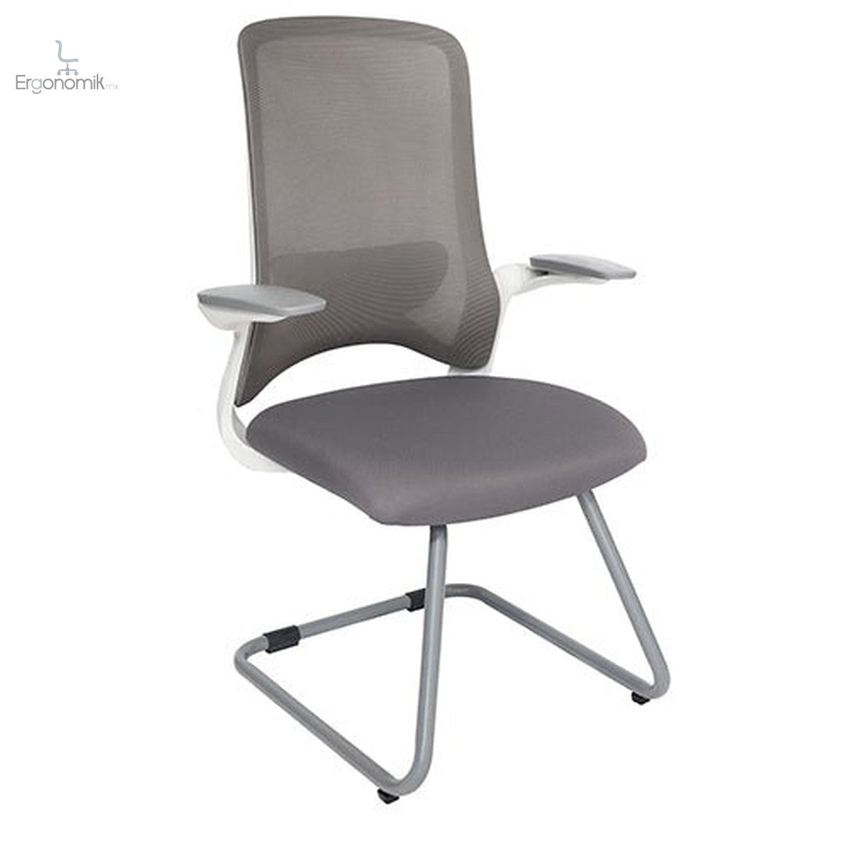 Silla Visita Dolphin - 2 piezas - Ergonomik silla de visita OFFIHO