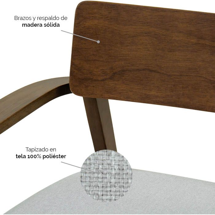 Sillón Cincuenta y Seis - Ergonomik Sillón Tamarindo