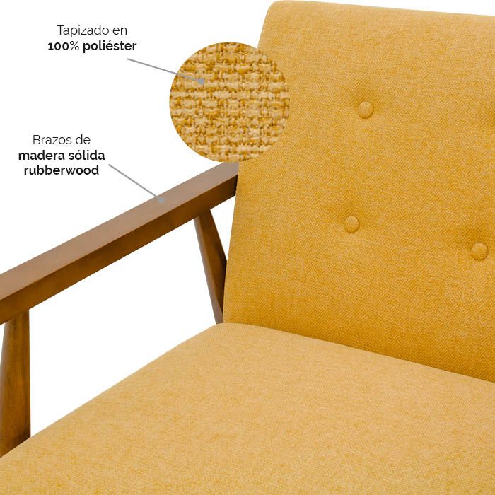Sillón Cincuenta y Siete - Ergonomik Sillón Tamarindo