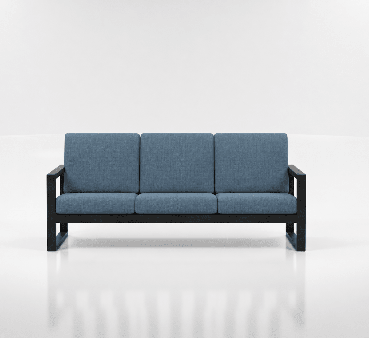 Sillon Decka 3 Personas - Ergonomik Sillones de Visita Quality Furniture