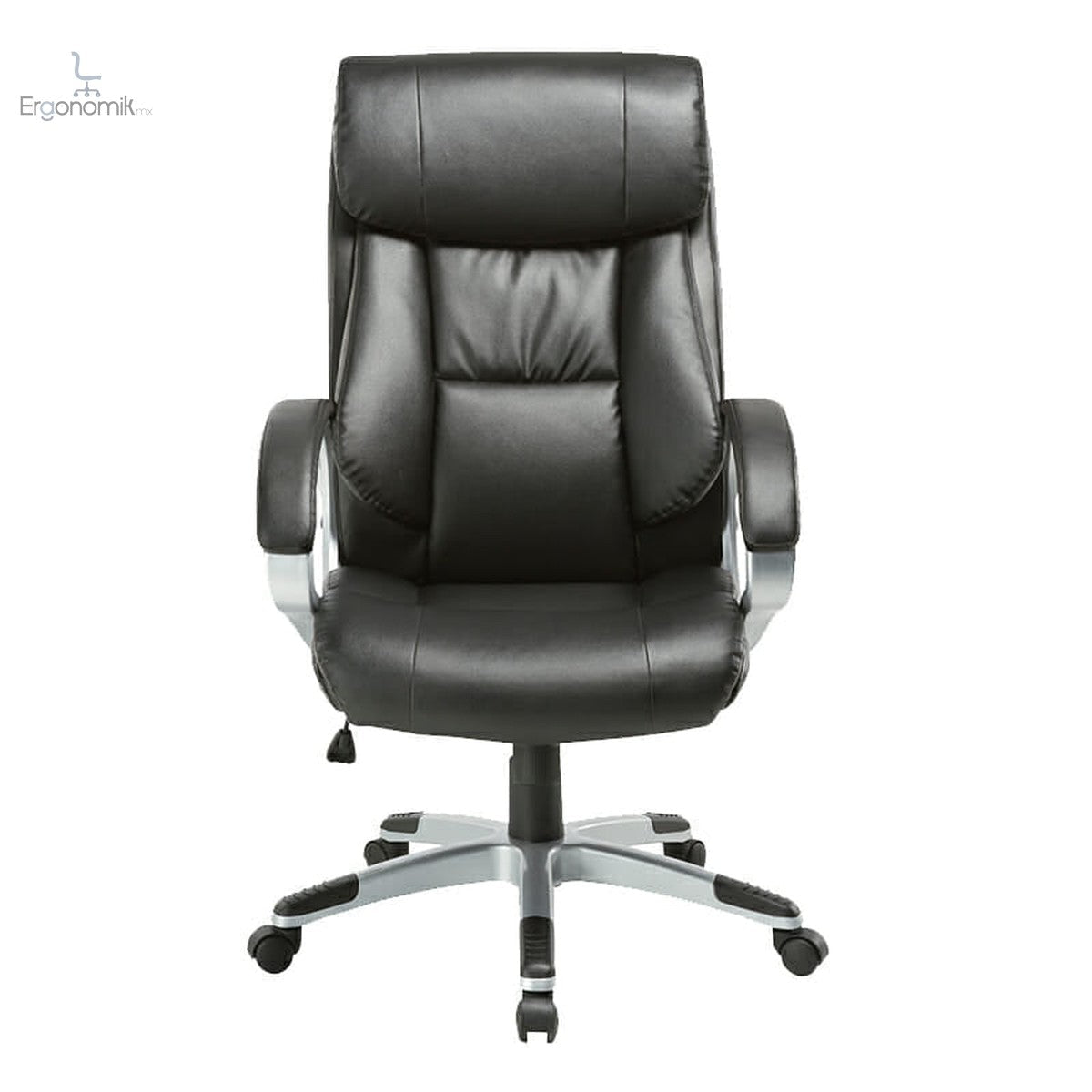 Sillón Ejecutivo Milan Con Brazos Vinil Negro - Ergonomik silla ergonomica OFIK