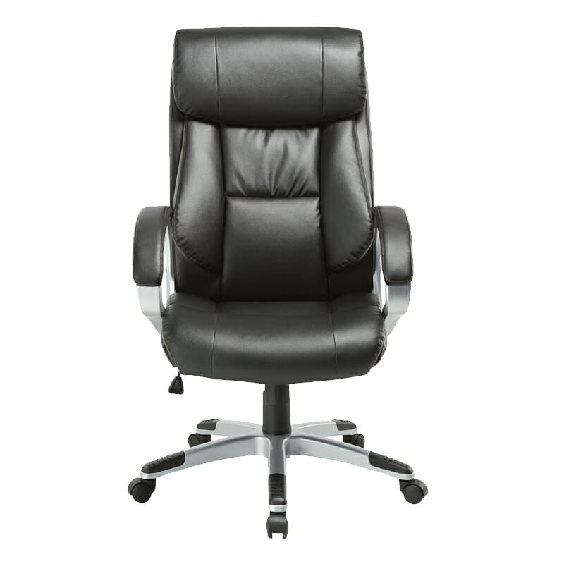 Detalle del tapizado en vinil y brazos integrados