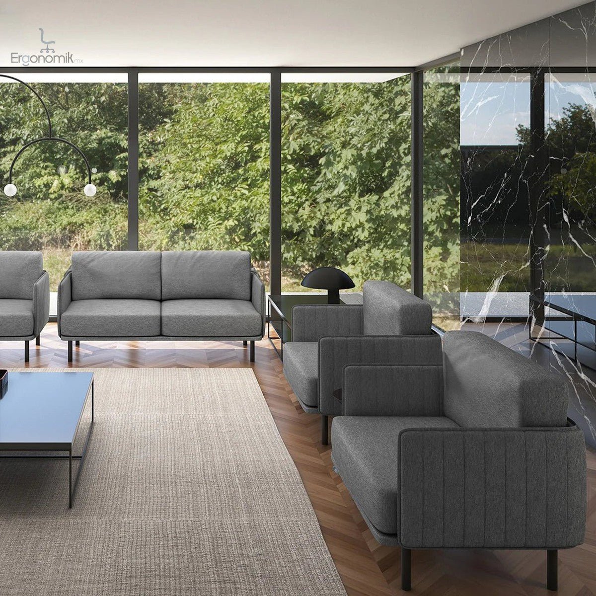 Sillón Fabrizia - Ergonomik sofa OFFIHO